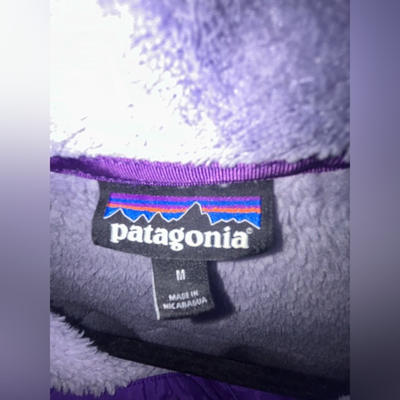 Patagonia Lavender 1/4 Snap-T Pullover/Jacket - Picture 5 of 8